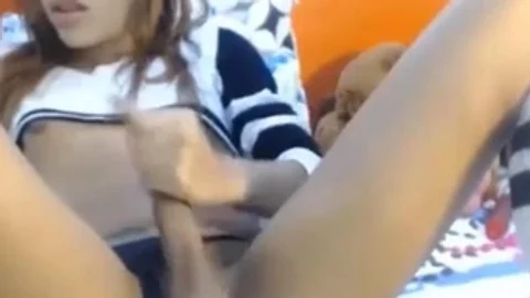 latina shemale teen Intense Masturbation On cam