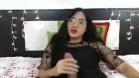 biggest cock shelady Strokes In bed