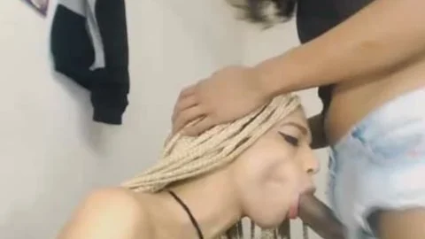 Two tasty teen BFF trannies Showing Their tasty schlongs