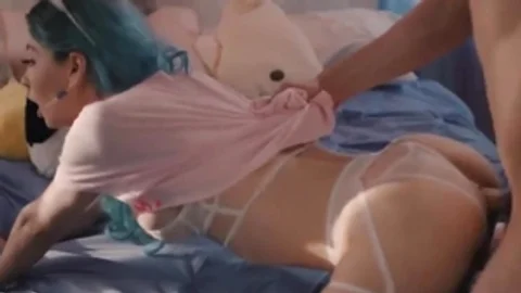 whore shemale Korra Del Rio Toyed And Analed By new friend