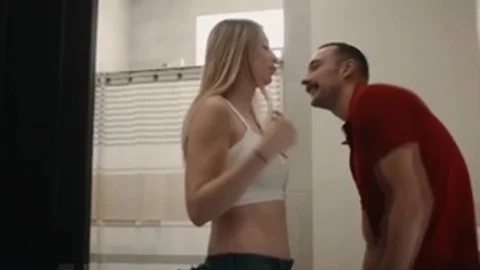 breasty lady-man Ivory Mayhem Barebacked In The Laundry Room