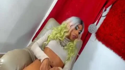 Monster shlong tranny Masturbating | In intimate