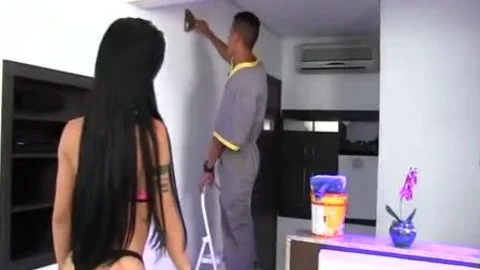 plowing His butthole (nicolly Pantoja)