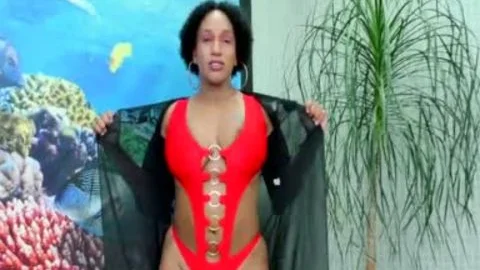 TS Granny Adrieli Pinheiro Self Sucks Her monstrous Horse cock And Cums In mouth