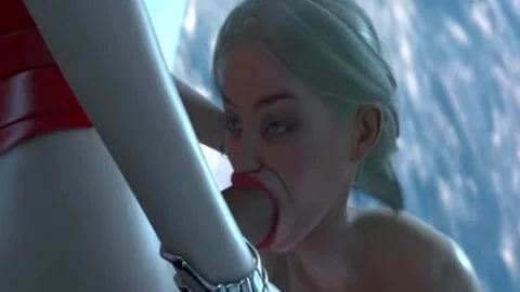 Earth Orbit - A Sex trip. Sex In Space Station! 3d Dickgirl Plays With A filthy 