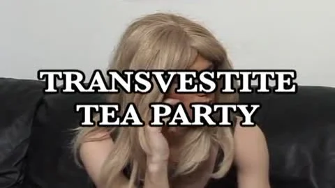 slutty Crossdresser orgy
