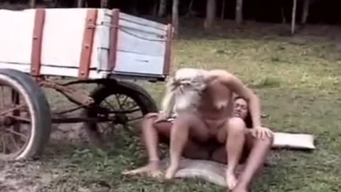 Interracial slam On A Farm