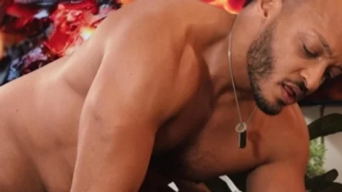 Trans Angels: Piercing american couple craving spit