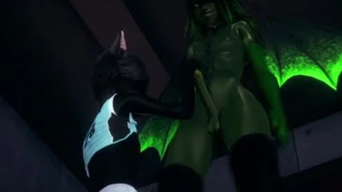 Furry Yaoi 3D - dark Cat irrumation-service To Dragon
