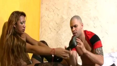 Shebabe And Her lover Take Turns In Deepthroat And Shagging