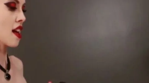 filthy ladyboy River Enza fake penis slammed And dick fucked