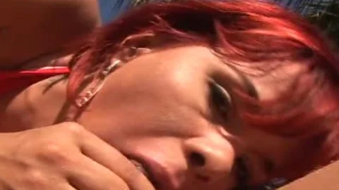 Outside ladyboy Sex - Scene 1