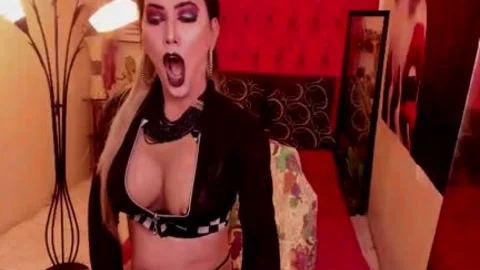 Magnificent tranny Jerking Like avid