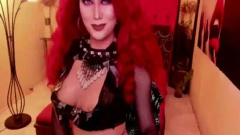 Magnificent tgirl Live Web Show