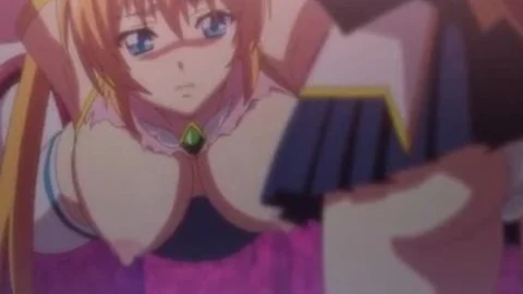 anime coed with big melon breasts hard banged by shemale anime