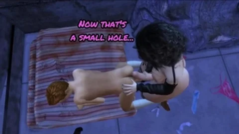 Shemale Suffers Double Anal