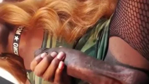 Monstercock African lady-man