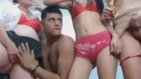 lucky twink Ravages lady-twink And Two Females