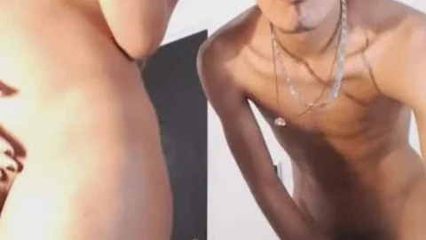 Skinny asian homemade masturbating