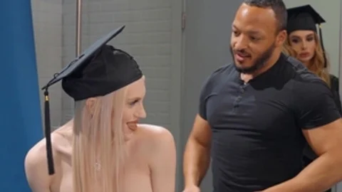 TransAngels - Caucasian Izzy Wilde & Dillon Diaz handjob scene