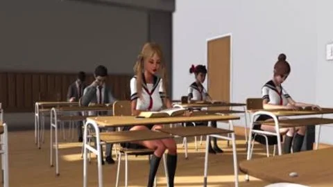 3d sexy Dickgirl Plays With A kinky Shy Teenager In The Basement