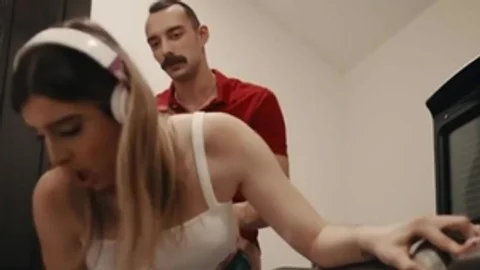 large zeppelins shelady Ivory Mayhem unprotected butthole In The bathroom